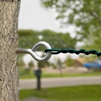 Set carlig filetat, 45 mm, 50 bucati/set, QH1406